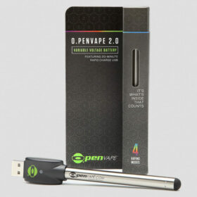 Interchangeable and colourful batteries for vape pens by Openvape