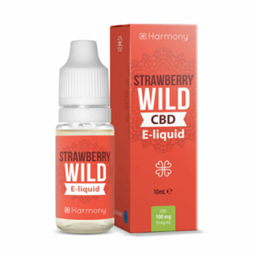 CBD E-Liquid Strawberry Flavour by Harmony