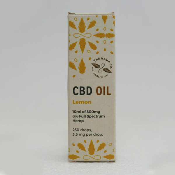 CBD Oil 10ml Lemon Box by Hemp Company