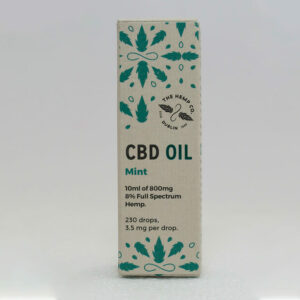 CBD Oil 10ml Mint Box by Hemp Company
