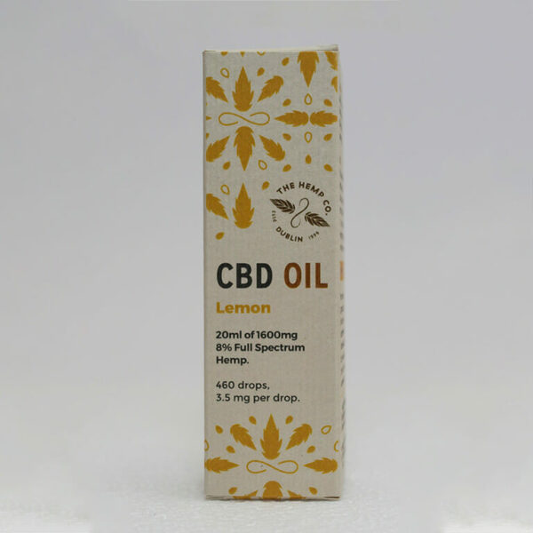 CBD Oil 20ml Lemon Box by Hemp Company