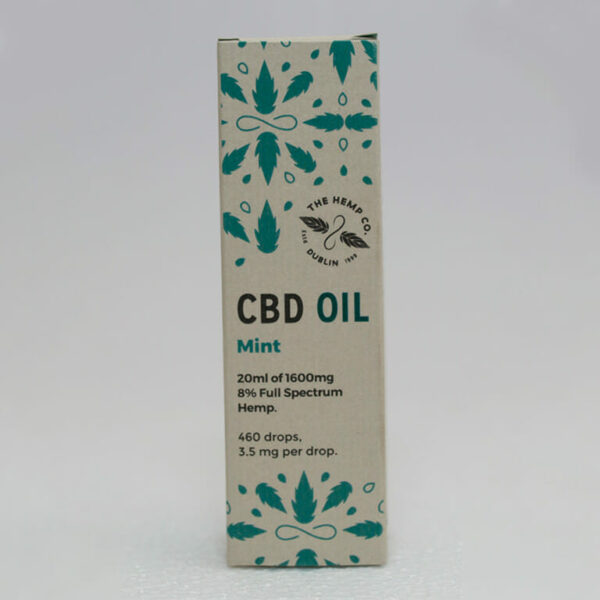 CBD Oil 20ml Mint Box by Hemp Company