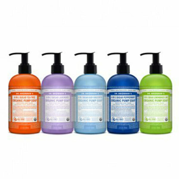 4 in 1 Soap for your Hands, Face, Body and Hair by Dr Bronner
