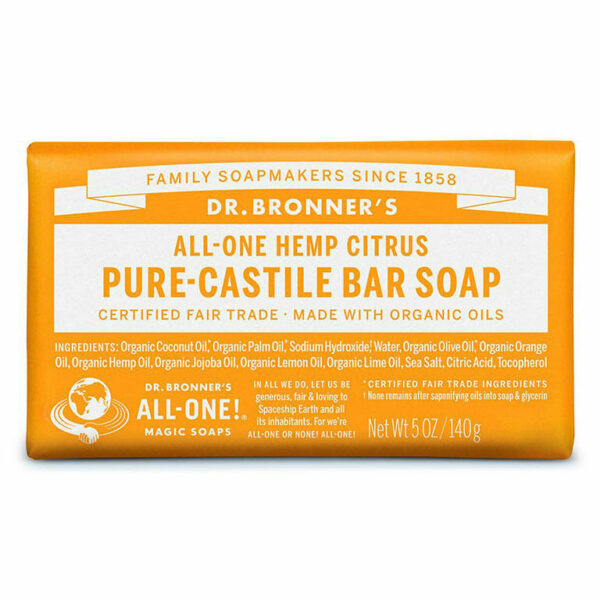 Pure Castile Bar Soap Citrus by Dr. Bronner's