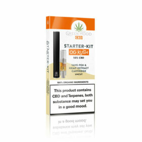 Vave pen with hemp extract cartridge by Green Mood