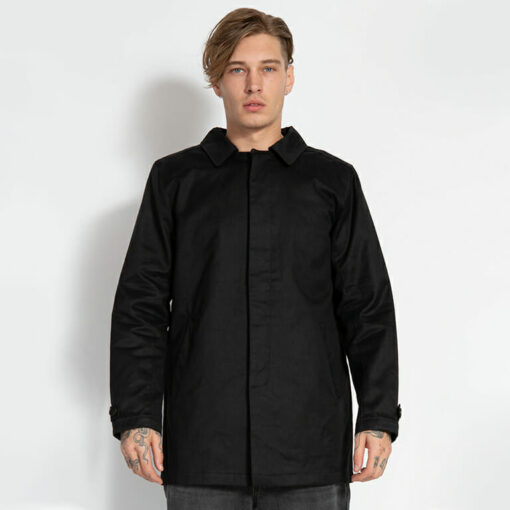 Smart Overcoat Front by Hemp Tailors