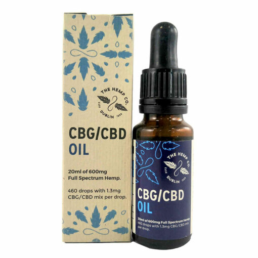 CBG/CBD Full Spectrum Oil by Hemp Company Dublin