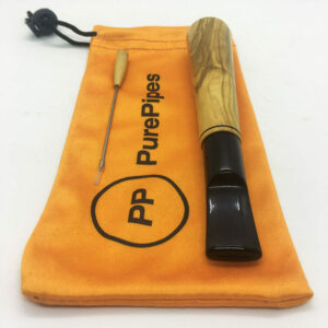 High End Pipe with Carrier Pouch and Pokey Front View
