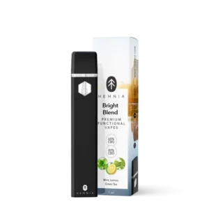 Hemnia - Awakening - Premium Functional CBG and CBD Vape Pen, lemon, mint, green tea, 1 ml