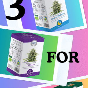 CBD cure herbal tea bundle 3 for 18