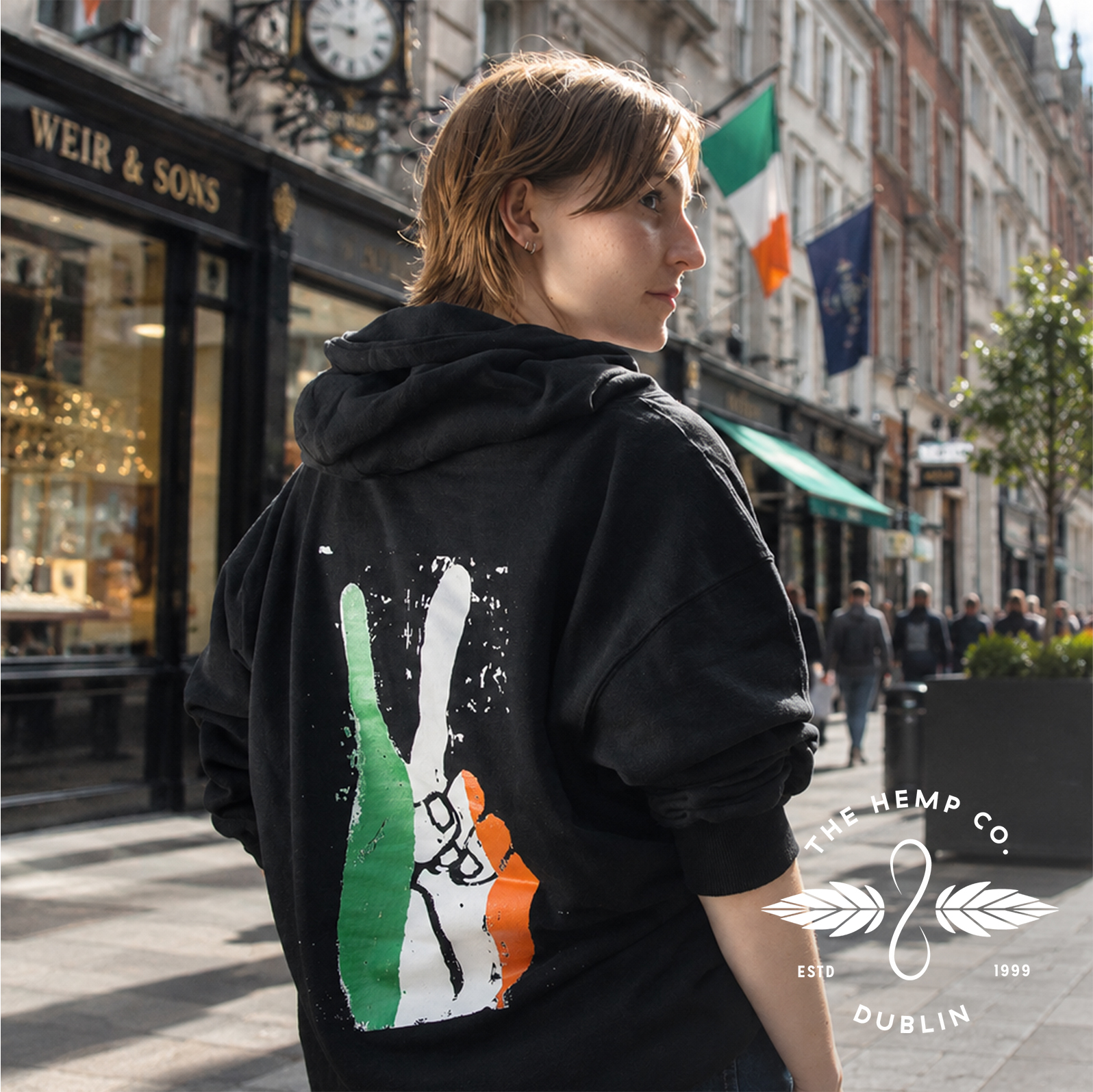 Irish Peace Hoodie | Unisex - Image 4