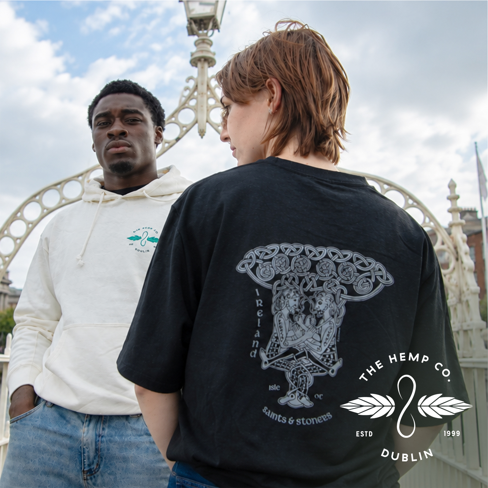 Saints and Stoners Hemp T- Shirt | Unisex - Image 3